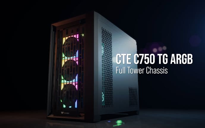Thermaltake CTE C750 Series Chassis Product Animation - Centralized Thermal Efficiency