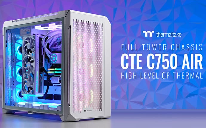 Thermaltake CTE C750 Full Tower Chassis Overview Build Guide