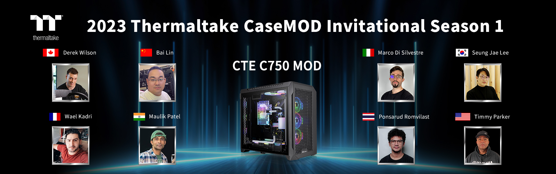 2023 Thermaltake CaseMOD Invitational Season 1 Brings