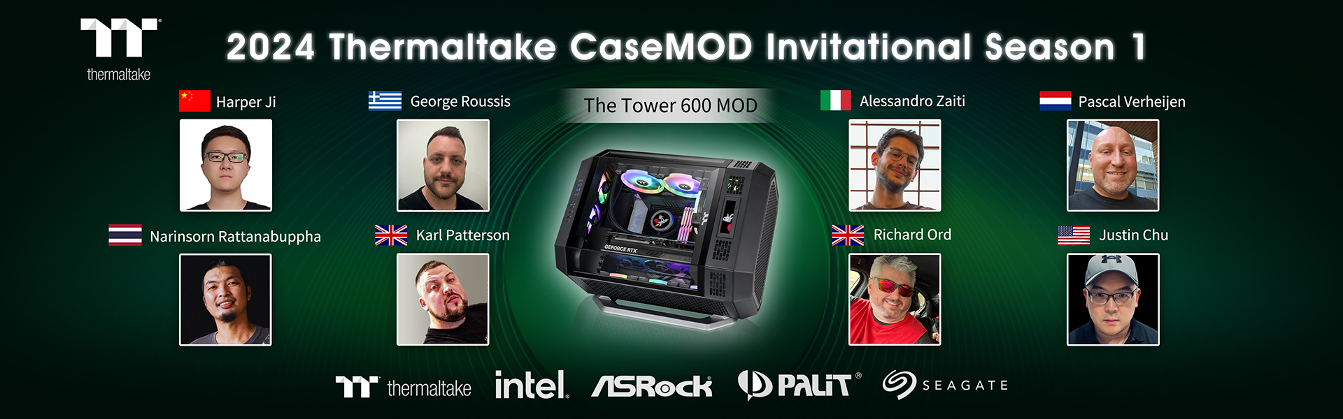 2024 Thermaltake CaseMOD Invitational Season 1 Brings