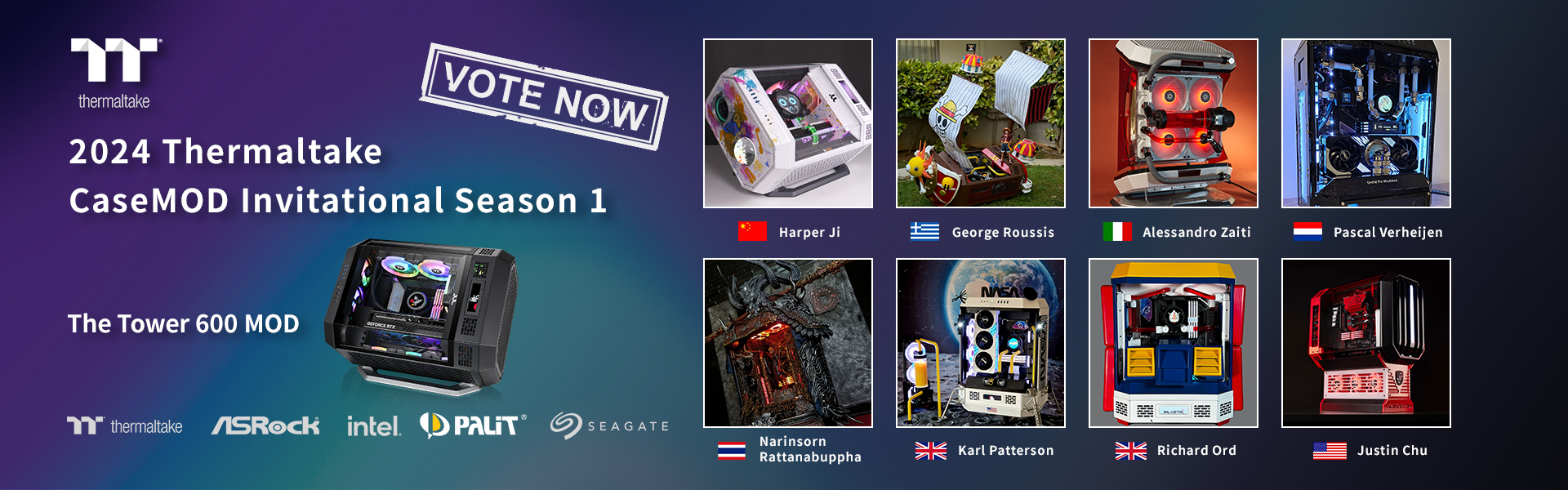 2023 Thermaltake CaseMOD Invitational Season 1 Brings