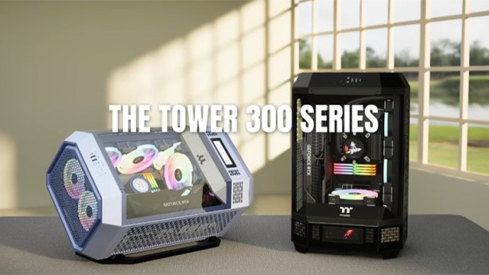Thermaltake The Tower 300 Series Chassis Product Animation