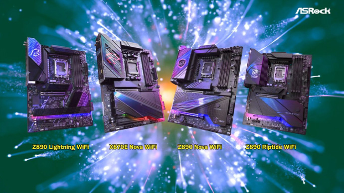ASRock Z890 Phantom Gaming Series Motherboards Power Your Build to Infinity and Beyond