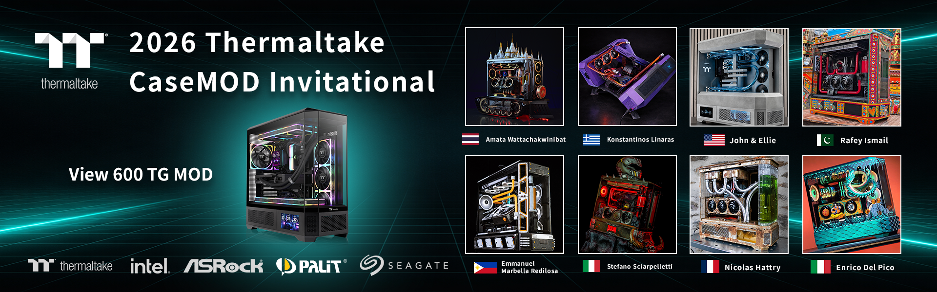  2026 Thermaltake CaseMOD Invitational Season 1 Brings